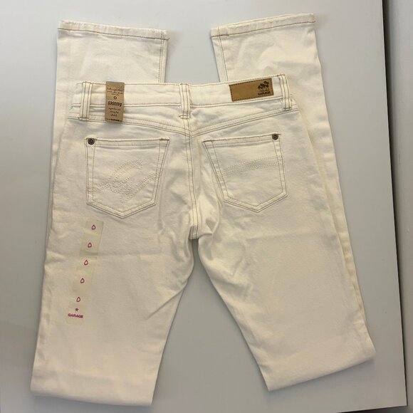 Garage white skinny jeans - size 0 - Picture 2 of 10